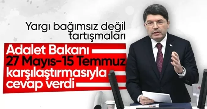 Adalet Bakanı Tunç: Türk yargısı, her zamankinden daha tarafsız ve bağımsız