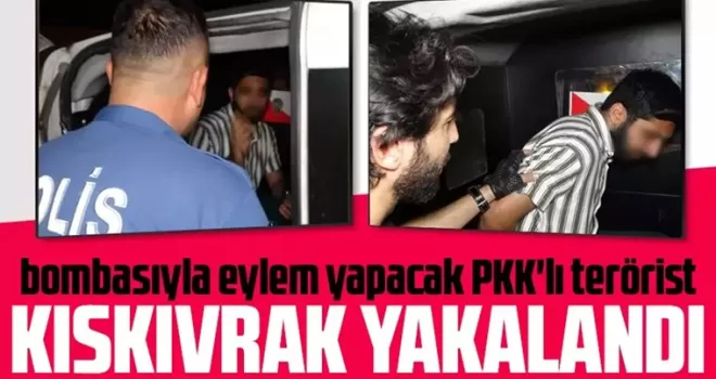 Adana’da eylem yapacak PKK’lı terörist yakalandı