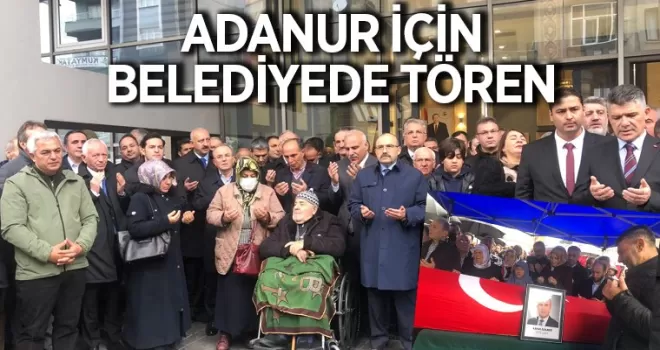 Adanur için tören!