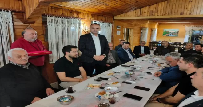 Adıyaman Vali Yardımcılığına atanan Salıpazarı Kaymakamı Öz, ilçeye veda etti