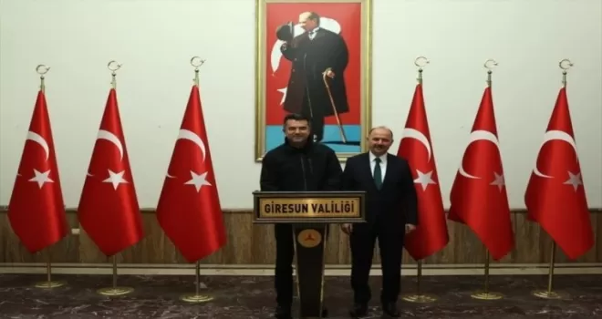 AFAD Başkanı Okay Memiş, Giresun Valiliği’ni ziyaret etti