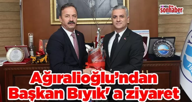Ağıralioğlu’ndan Başkan Bıyık’ a ziyaret
