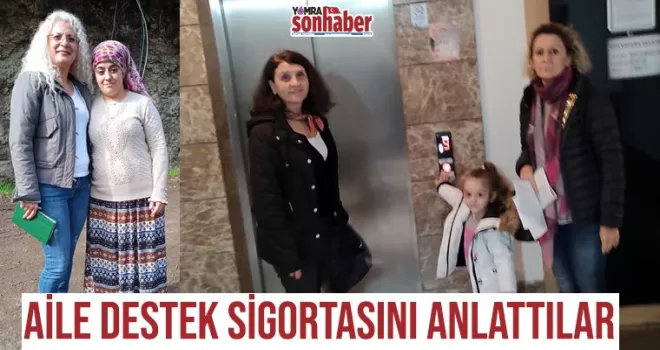 Aile destek sigortasını anlattılar
