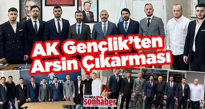 AK Gençlik’ten  Arsin Çıkarması