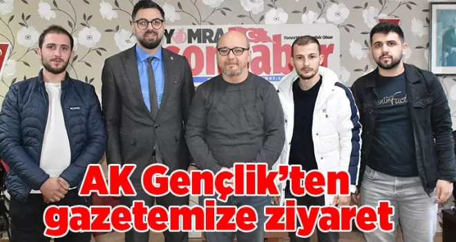 AK Gençlik’ten gazetemize ziyaret