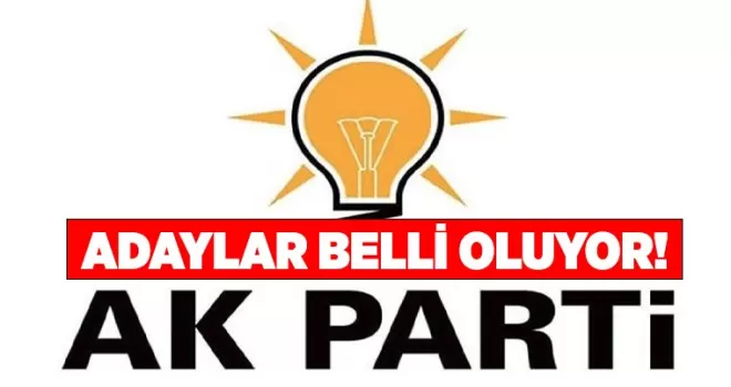 AK Parti’de adaylar belli oluyor! İşte tarih