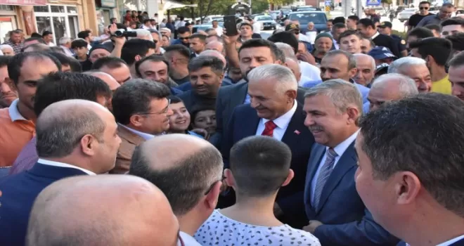 AK Parti Genel Başkanvekili Binali Yıldırım, Durağan ve Saraydüzü'nde konuştu: