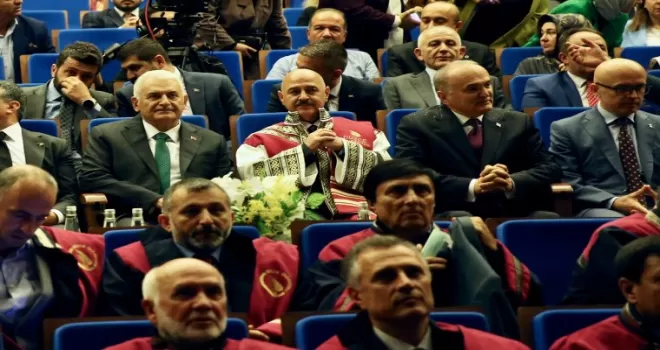 AK Parti Genel Başkanvekili Yıldırım DÜ akademik yıl açılış töreninde konuştu: