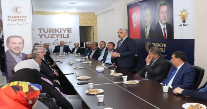 AK Parti Havza İlçe Başkanlığında bayramlaşma