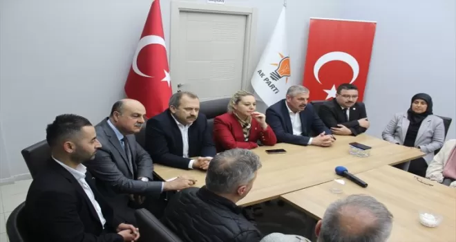 AK Parti Kastamonu milletvekilleri Uluay ve Ekmekci Tosya’yı ziyaret etti