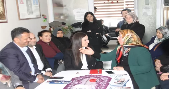 AK Parti’li Karaaslan, Samsun’da dernek ziyaretlerinde bulundu: