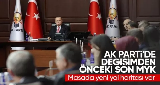 AK Parti MYK toplanıyor