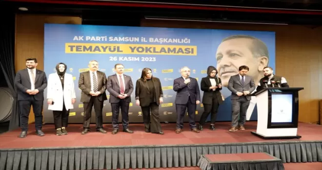 AK Parti Samsun’da aday adayları için temayül yoklaması yaptı