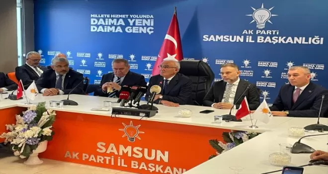 AK Parti Yerel Yönetimler Başkanı Yılmaz, Samsun’da partililerle buluştu: