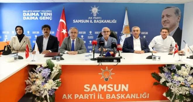 AK Parti Yerel Yönetimler Başkanı Yılmaz, Samsun’da partililerle buluştu: