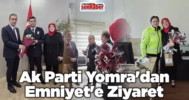 Ak Parti Yomra’dan Emniyet’e Ziyaret