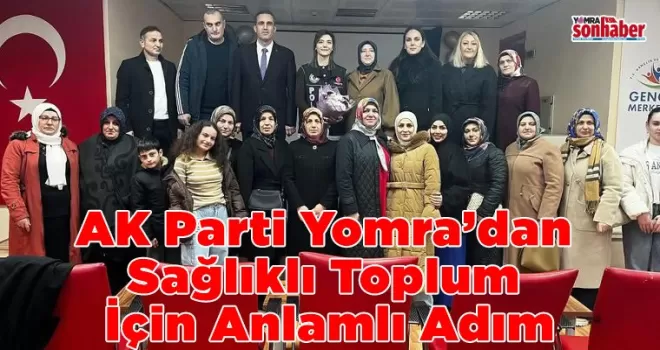 AK Parti Yomra’dan Sağlıklı  Toplum İçin Anlamlı Adım