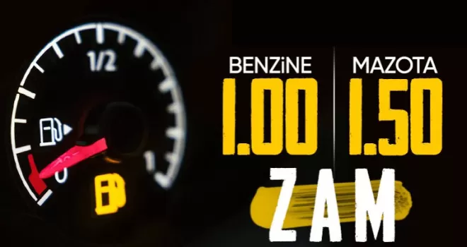 Akaryakıtta çifte zam! Benzin ve motorin fiyatları yeniden güncelleniyor...