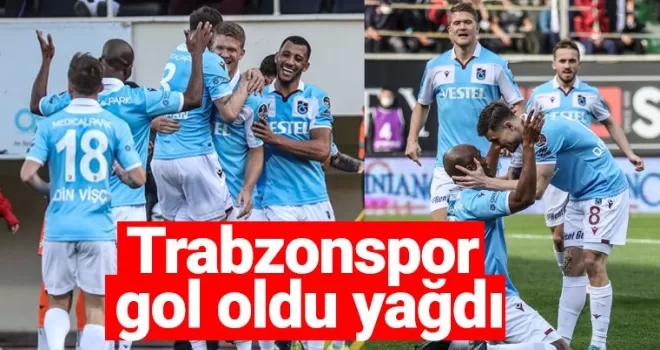 Akdeniz'de Karadeniz Fırtınası! Trabzonspor gol oldu yağdı