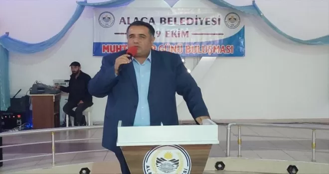 Alaca Belediyesi muhtarları ağırladı