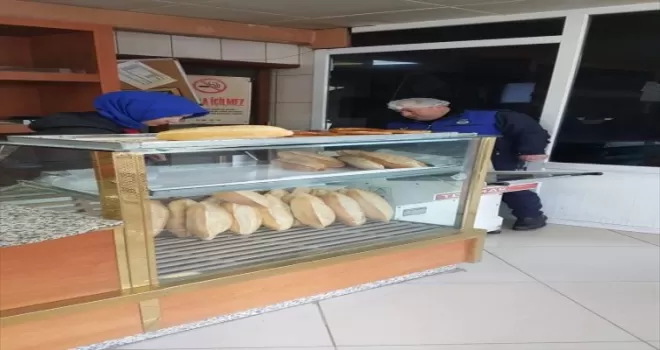Alaçam Belediyesi zabıtasından fırınlarda denetim