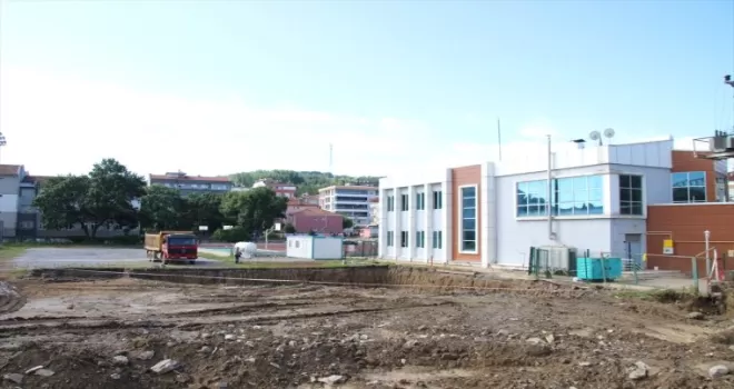 Alaçam’da kapalı yüzme havuzunun yapımına başlandı
