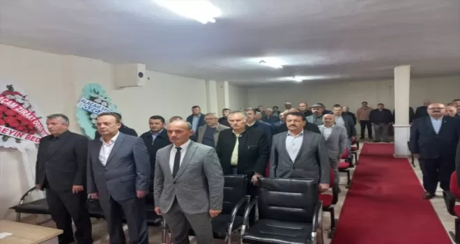 Alaçam Muhtarlar Derneği başkanlığına yeniden Sönmez seçildi