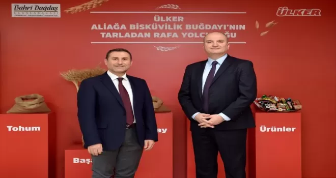 Aliağa bisküvilik buğdayı Ülker ürünleriyle buluştu