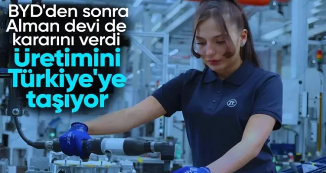 Alman otomobil devi ZF Friedrichshafen, üretimini Türkiye’ye taşıyor