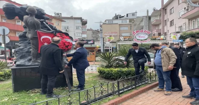 Amasra'da Dünya Madenciler Günü dolayısıyla tören düzenlendi