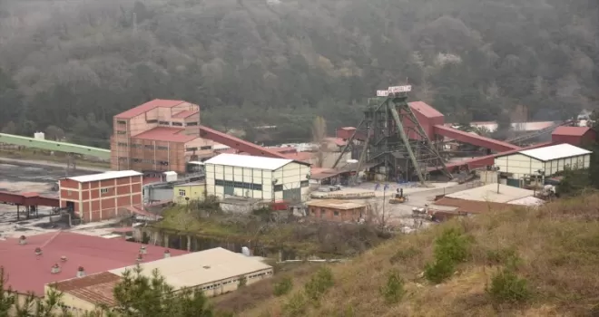 Amasra’da maden ocağında baraj kaldırma çalışmasında yangın çıktı