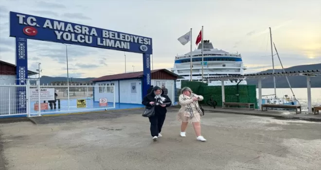 Amasra’ya 2023’te kruvaziyerle 17 bin Rus turist geldi
