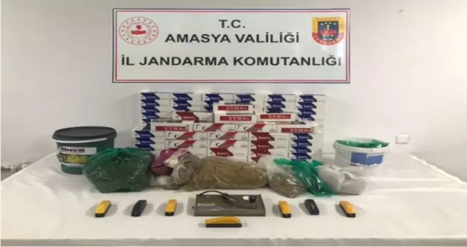 Amasya’da 23 bin 600 makaron ele geçirildi