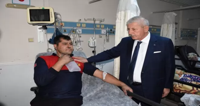 Amasya'da alışveriş merkezindeki yangın