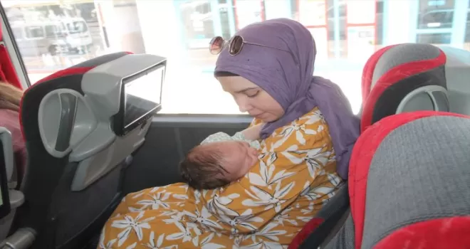 Amasya’da “Anne bebek dostu otobüs“ uygulaması başlatıldı