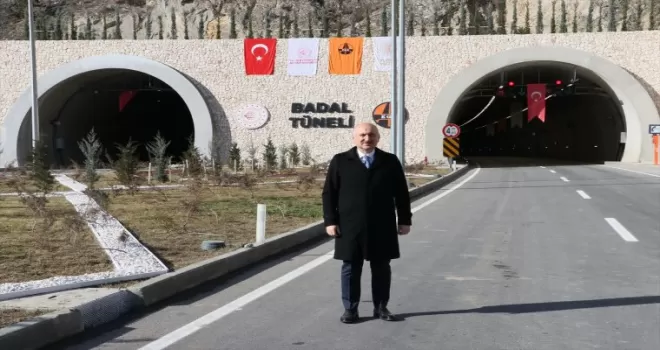 Amasya'da Badal Tüneli'nin açılışı yapıldı