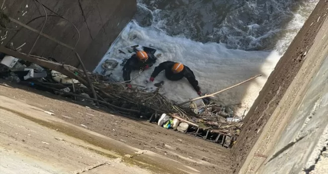 Amasya’da HES kanalında ceset bulundu