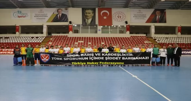 Amasya’da hokey maçında hakem Meler’e yapılan saldırı kınandı