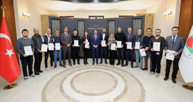 Amasya'da "İHA-1 ticari pilot eğitimi " tamamlandı