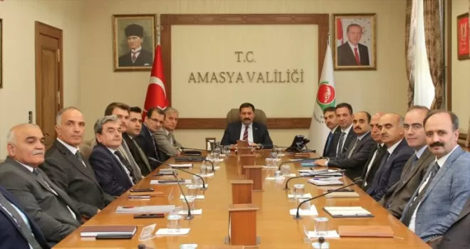 Amasya'da Kamu Hizmetleri Değerlendirme Toplantısı yapıldı