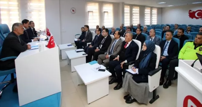 Amasya'da kış mevsimi tedbirleri değerlendirildi