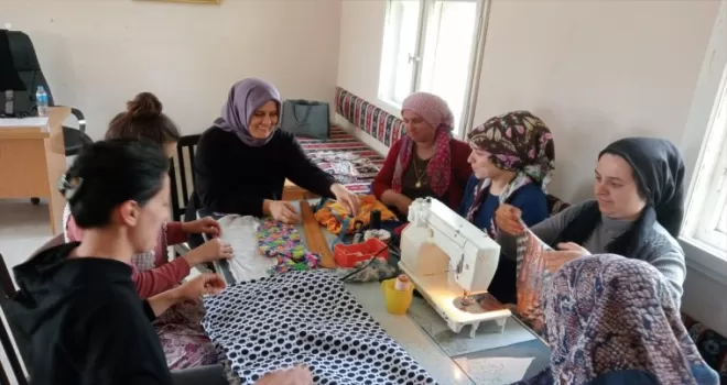Amasya’da Köy Yaşam Merkezi kadınlar için gelir kapısı oldu