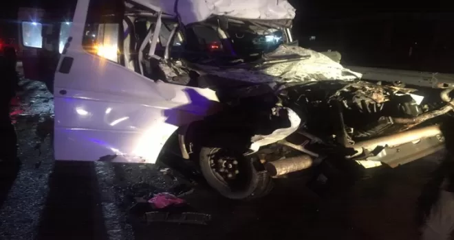 Amasya’da meydana gelen trafik kazasında 1 kişi öldü,1 kişi yaralandı