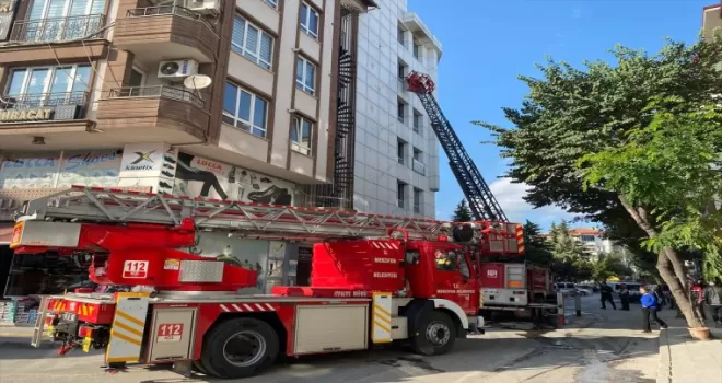 Amasya’da müzik atölyesinde çıkan yangında 1 kişi yaralandı
