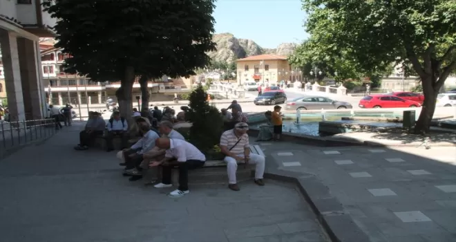 Amasya’da sıcak hava etkili oluyor