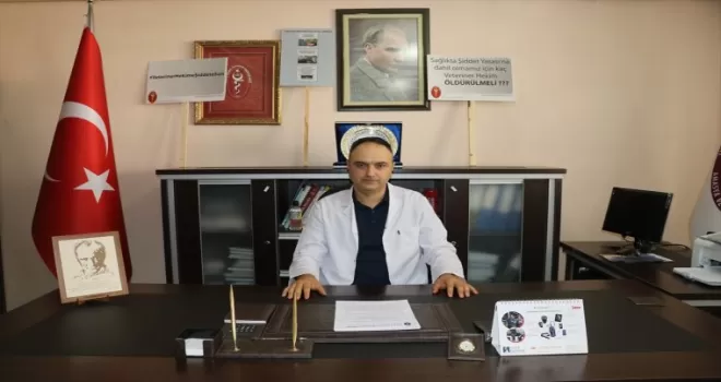 Amasya’da veterinerler şiddete karşı bir araya geldi
