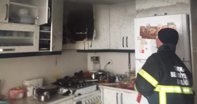 Amasya'da yangınlarda 2 evde hasar oluştu