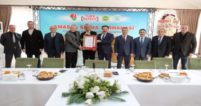 "Amasya sıkma tarhanası" coğrafi işaretle tescillendi