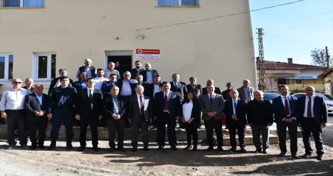 Amasya Valisi Doruk, Gümüşhacıköy’de incelemelerde bulundu