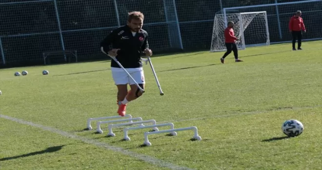 Ampute Futbol Milli Takımı, Dünya Kupası için Bolu'da güç depoluyor